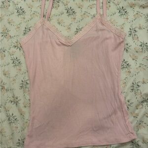 Tilly's Blush Ribbed Top